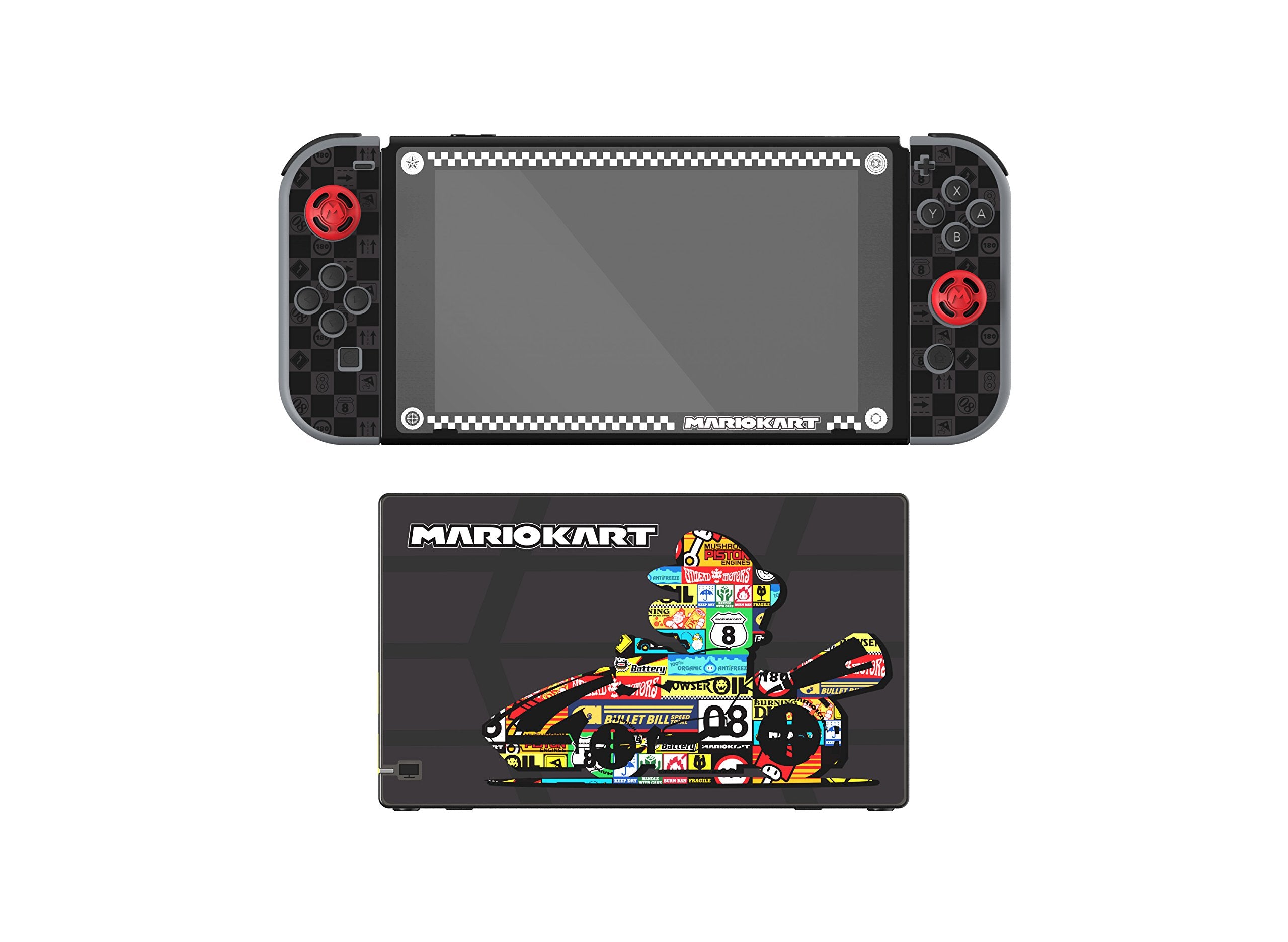 Accesorios Play And Protect Skins Mario Kart Edition ( NINTENDO SWITCH - ) - Nuevo Accesorios Play And Protect Skins Mario Kart Edition ( NINTENDO SWITCH - ) - Nuevo